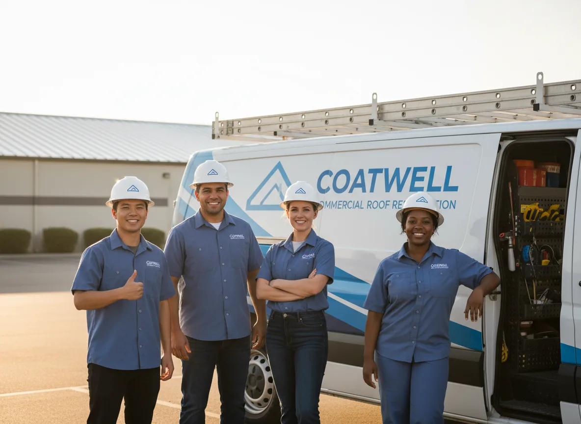 Commercial roof coating company in Fennimore, WI